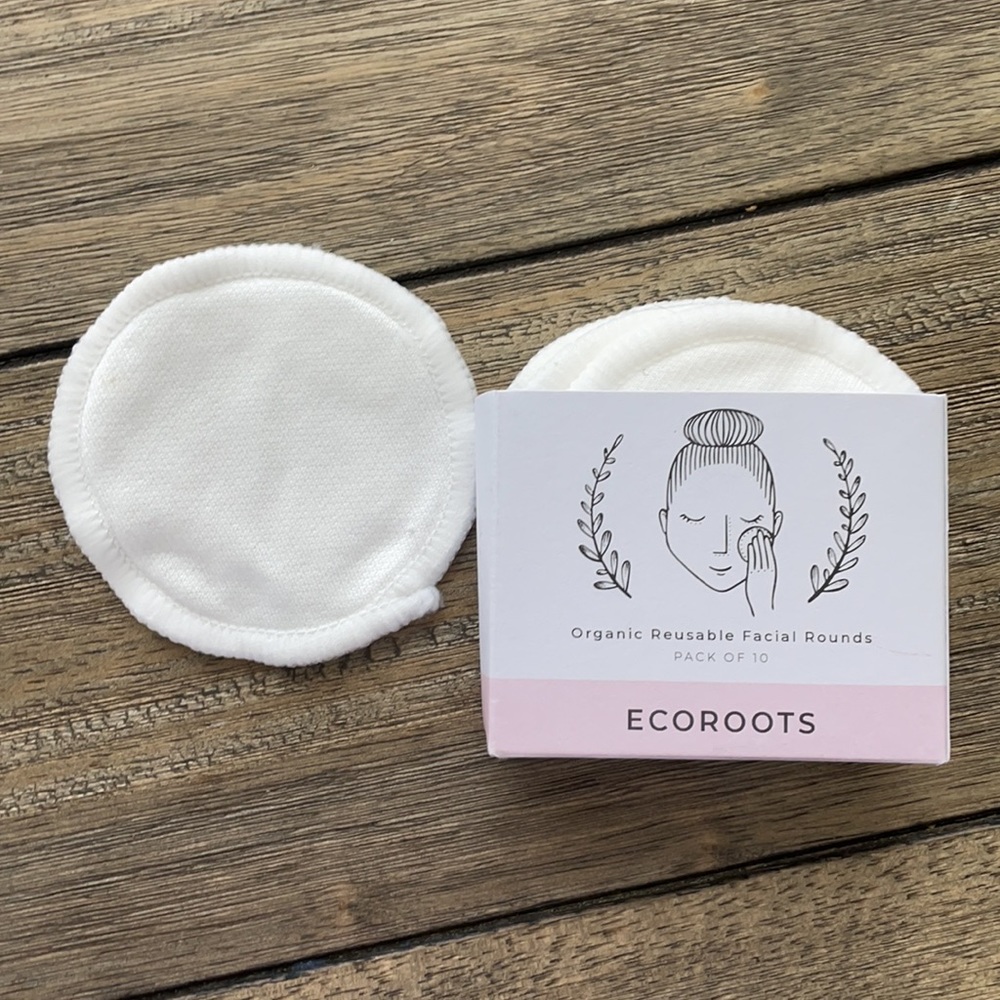 ECO Roots Organic Reusable Facial Rounds - Picture 2 of 3
